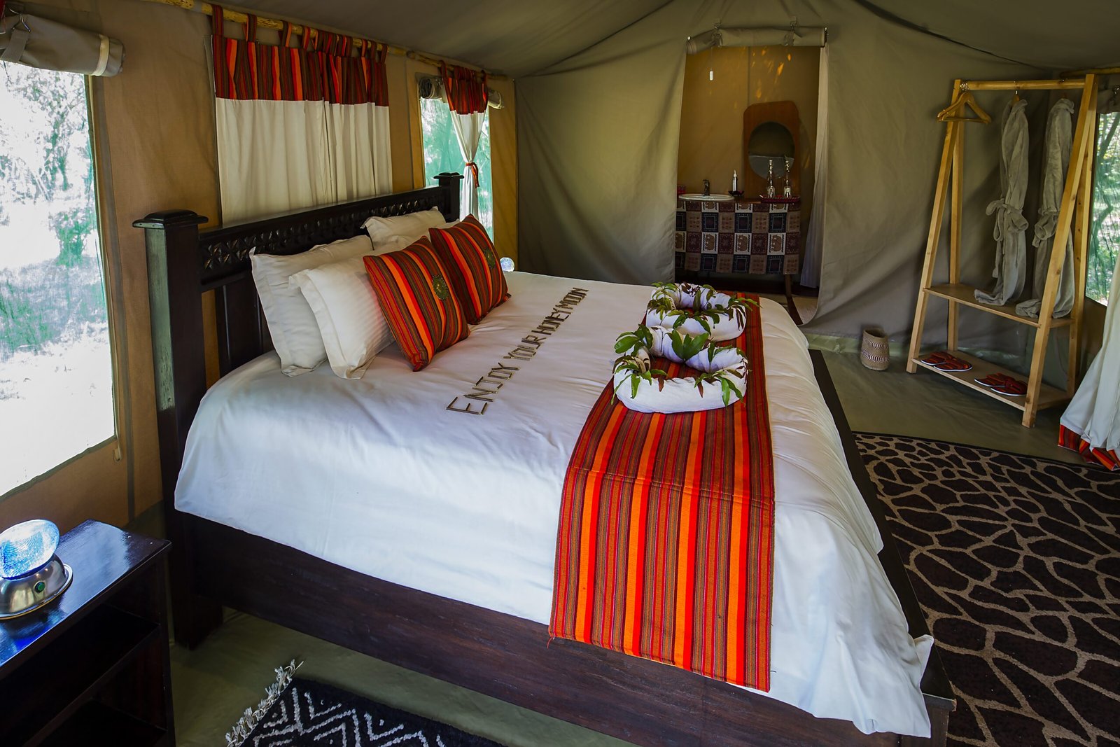 Sleeping quarters in Mara Big Five Camp